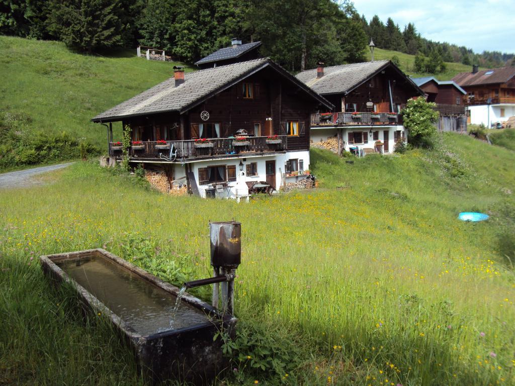 Ferienwohnungen Im Blockhaus Metzler Schwarzenberg im Bregenzerwald Εξωτερικό φωτογραφία