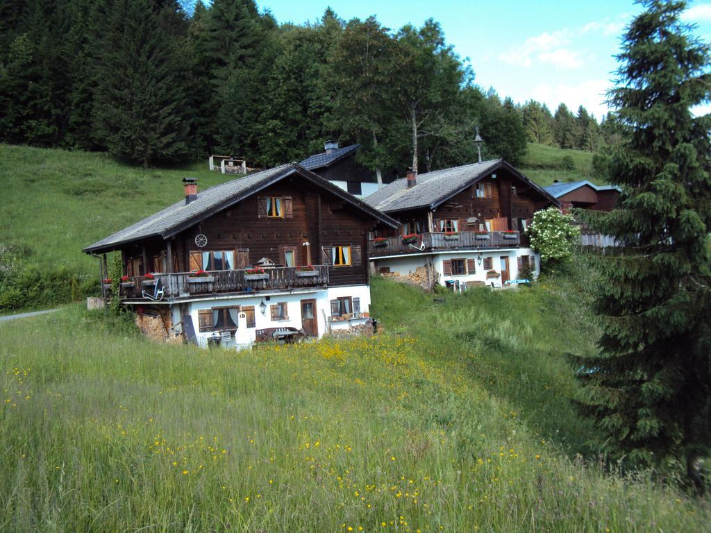 Ferienwohnungen Im Blockhaus Metzler Schwarzenberg im Bregenzerwald Εξωτερικό φωτογραφία