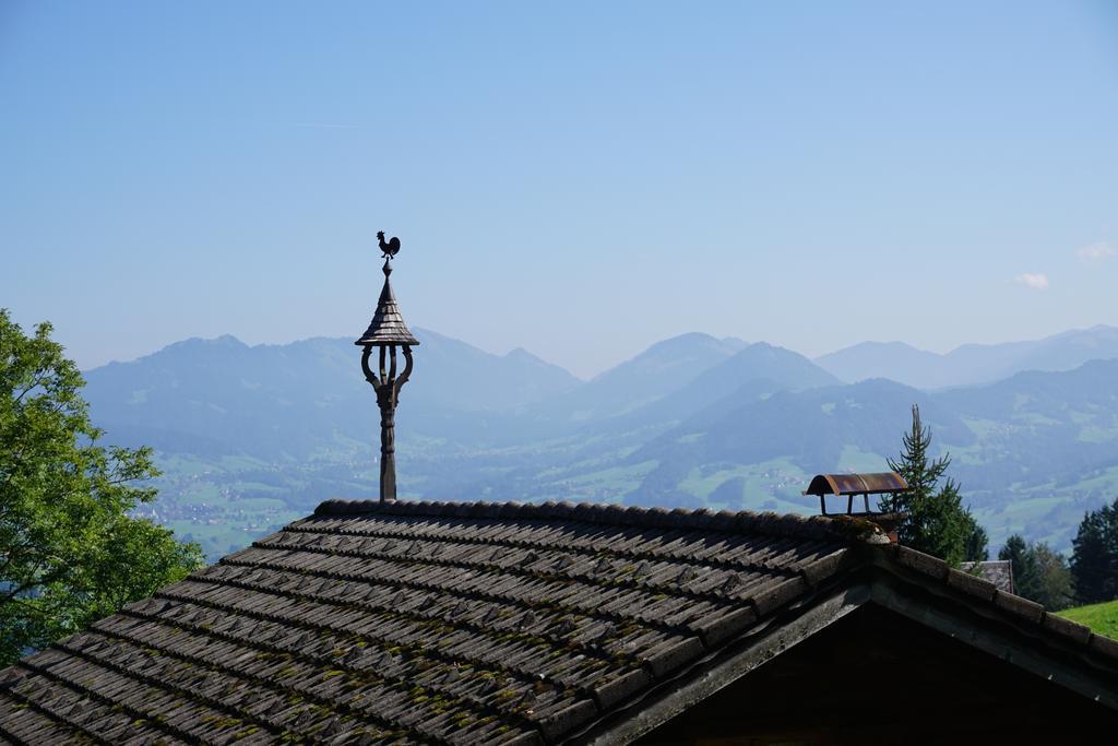 Ferienwohnungen Im Blockhaus Metzler Schwarzenberg im Bregenzerwald Εξωτερικό φωτογραφία