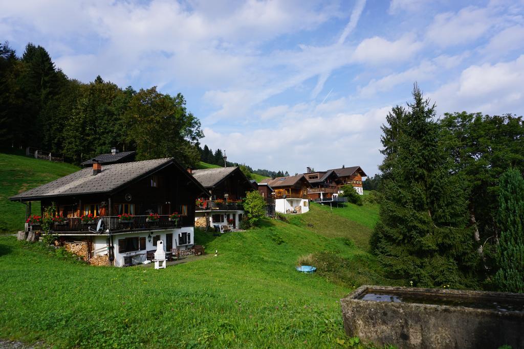 Ferienwohnungen Im Blockhaus Metzler Schwarzenberg im Bregenzerwald Εξωτερικό φωτογραφία
